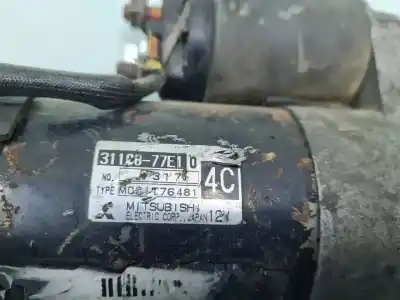 Peça sobressalente para automóvel em segunda mão motor de arranque por suzuki vitara a51c 132 cv / 97 kw referências oem iam 3110077e1  