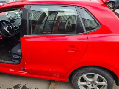 Автозапчастина б/у двері задні ліві для volkswagen polo v (6r1, 6c1) 1.2 tdi посилання на oem iam 