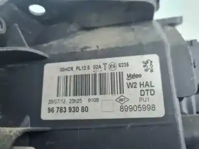 Second-hand car spare part RIGHT HEADLIGHT for PEUGEOT 508  OEM IAM references 9678393080  