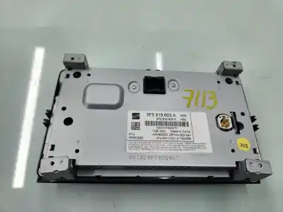 Pezzo di ricambio per auto di seconda mano display multifunzione per seat leon (5f1) 1.6 tdi riferimenti oem iam 1k0827469f  