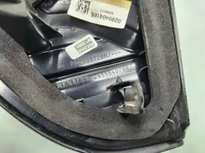 Pezzo di ricambio per auto di seconda mano luce di coda interna sinistra per renault captur xmod riferimenti oem iam 265554078r  