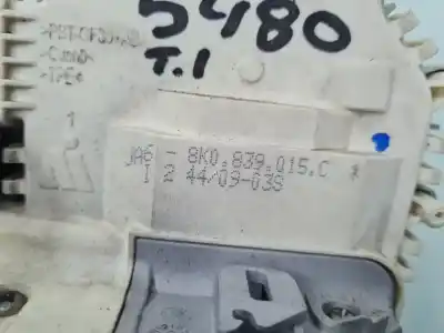 Recambio de automóvil de segunda mano de CERRADURA PUERTA TRASERA IZQUIERDA para AUDI Q5 (8R)  referencias OEM IAM 8K0839015C  