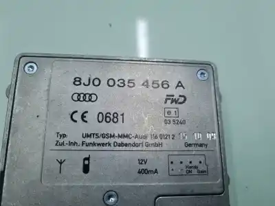 Pezzo di ricambio per auto di seconda mano modulo elettronico per audi q5 (8r) 2.0 tdi (125kw) riferimenti oem iam 8j0035456a  
