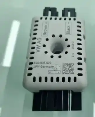 Second-hand car spare part electronic module for seat leon (5f1) 1.6 tdi oem iam references 5q0035570  