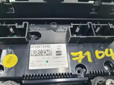 Автозапчастина б/у клімат-контроль для seat leon (5f1) 1.6 tdi посилання на oem iam 5f0907044d  