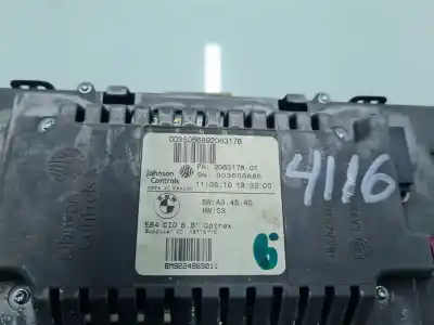 Second-hand car spare part multifunction display for bmw x1 (e84) sdrive 20 d oem iam references 2063176  