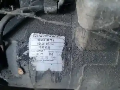 Pezzo di ricambio per auto di seconda mano COMPRESSORE ARIA CONDIZIONATA per NISSAN QASHQAI+2 (JJ10)  Riferimenti OEM IAM 92600BR70A  