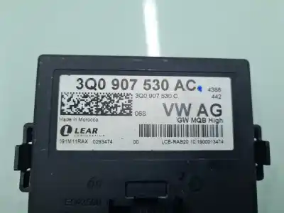 Second-hand car spare part ELECTRONIC MODULE for VOLKSWAGEN ARTEON (3H7)  OEM IAM references 3Q0907530AC  