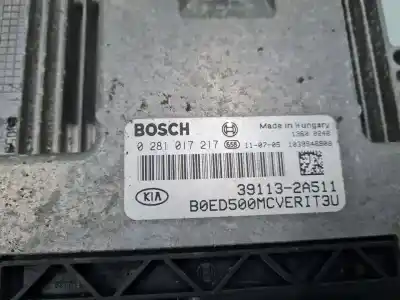 Tweedehands auto-onderdeel ecu motorcontroller voor kia ceed emotion 116 cv / 85 kw oem iam-referenties 391132a511  