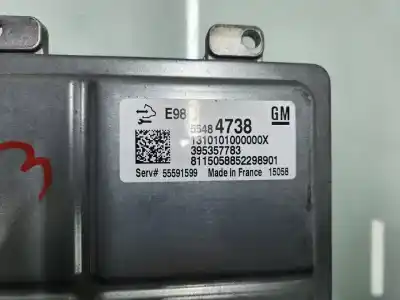 Автозапчасти б/у блок управления двигателем за opel astra j lim. excellence ссылки oem iam 55484738