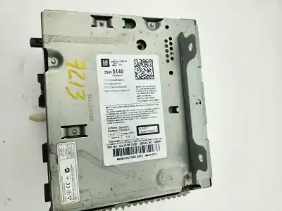 Peça sobressalente para automóvel em segunda mão sistema de áudio / rádio cd por opel astra j lim. excellence referências oem iam 23495140