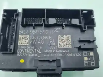 Автозапчасти б/у электронный модуль за skoda octavia combi (nx5) ambition 116 cv / 85 kw ссылки oem iam 5q4959592h  