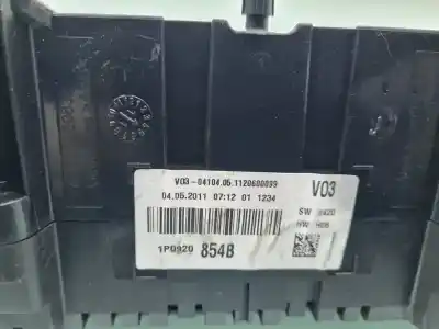 Peça sobressalente para automóvel em segunda mão Quadrante por SEAT LEON (1P1) FR Referências OEM IAM 1P0920854B  