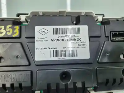 Peça sobressalente para automóvel em segunda mão quadrante por renault captur dynamique referências oem iam 248100919r  