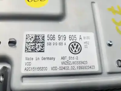 Автозапчасти б/у многофункциональный дисплей за volkswagen t-roc (a11, d11) 1.0 tsi ссылки oem iam 5g6919605a  