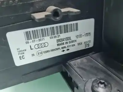 Автозапчастина б/у ліва фара для audi q5 (8r) q5 2.0 tdi посилання на oem iam 8r0941003l  