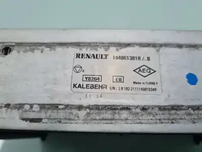 Peça sobressalente para automóvel em segunda mão intercooler por renault captur dynamique referências oem iam 144961381r  