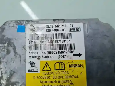 Second-hand car spare part airbag control unit for bmw mini (r56) cooper oem iam references 65773428715  