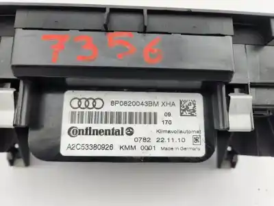 Автозапчасти б/у климат-контроль за audi a3 (8p1) 2.0 tdi 16v ссылки oem iam 8p0820043bm