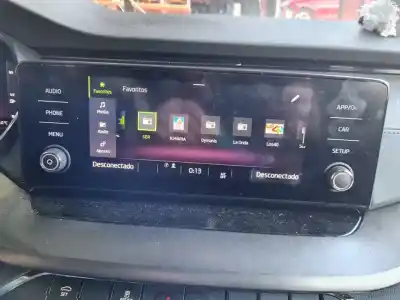 Автозапчастина б/у багатофункційний дисплей для skoda octavia combi (nx5) ambition 116 cv / 85 kw посилання на oem iam 