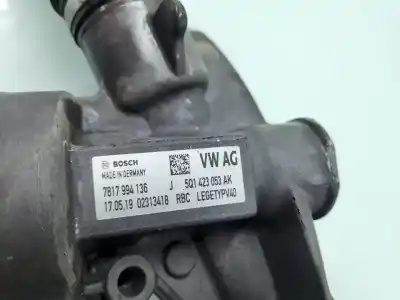 Автозапчастина б/у рульмова рейка для audi q2 (gab) 35 tfsi design посилання на oem iam 5q1423053ak  