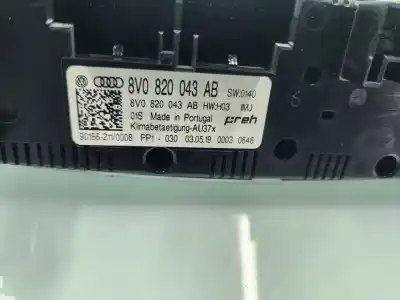 Автозапчасти б/у климат-контроль за audi q2 (gab) 35 tfsi design ссылки oem iam 8v0820043ab  