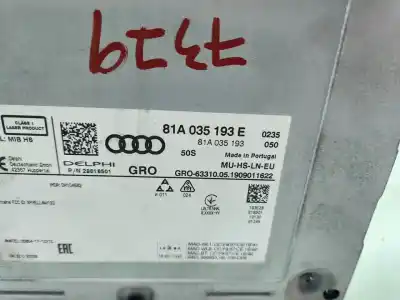 Автозапчасти б/у gps-навигационная система за audi q2 (gab) 35 tfsi design ссылки oem iam 81a035193e  