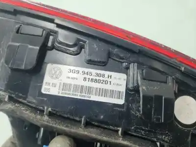 Автозапчасти б/у внутренний правый задний фонарь за volkswagen passat variant (cb5) r-line 150 cv / 110 kw ссылки oem iam 3g9945308h  