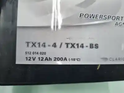 İkinci el araba yedek parçası akü için mercedes clase cla (w117) cla 200 cdi (117.308) 136 cv / 100 kw oem iam referansları   