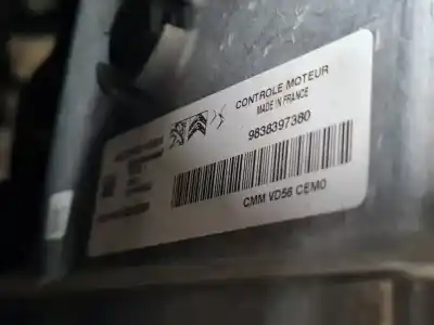 Автозапчасти б/у БЛОК УПРАВЛЕНИЯ ДВИГАТЕЛЕМ за CITROEN C5 AIRCROSS  ссылки OEM IAM 9838397380  