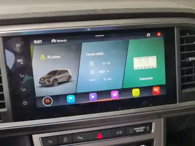 Second-hand car spare part multifunction display for seat ateca (kh7) 2.0 style 4drive oem iam references 5fj919606a  