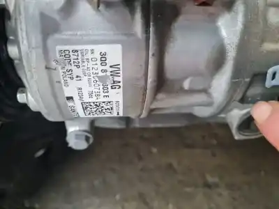 Автозапчасти б/у компрессор кондиционера воздуха за volkswagen caddy (sbb/sbj) kombi 102 cv / 75 kw ссылки oem iam 3q0816803e