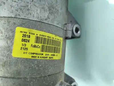 Peça sobressalente para automóvel em segunda mão compressor de ar condicionado a/a a/c por ford kuga (cbs) trend referências oem iam gv81-19d829-cc  