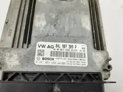 Автозапчасти б/у блок управления двигателем за volkswagen tiguan (ad1, ax1) 2.0 tdi ссылки oem iam 04l907309p  