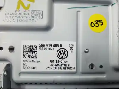 Second-hand car spare part  for VOLKSWAGEN TIGUAN (AD1, AX1)  OEM IAM references 5G6919605B  