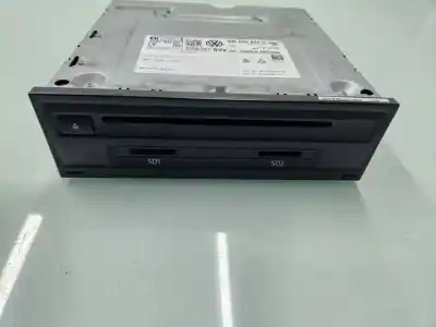 Second-hand car spare part gps navigation system for volkswagen tiguan (ad1, ax1) 2.0 tdi oem iam references 3q0035864c  