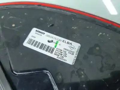 Second-hand car spare part Left Tailgate Light for DACIA SANDERO STEPWAY ESSENTIAL OEM IAM references 265557573R  