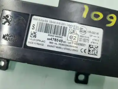 Peça sobressalente para automóvel em segunda mão módulo eletrônico por citroen c4 pure tech 130 cv / 96 kw referências oem iam 9847654980  