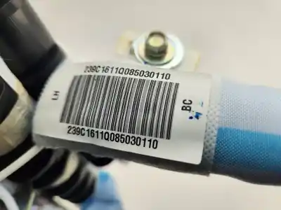 Peça sobressalente para automóvel em segunda mão airbag de cortina dianteiro esquerdo por hyundai i20 (bc3) essence 84 cv / 62 kw referências oem iam 80410q0000