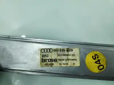Автозапчастина б/у регулятор скла заднього правого для audi q5 (8r) 3.0 tdi посилання на oem iam 8r0839462b  