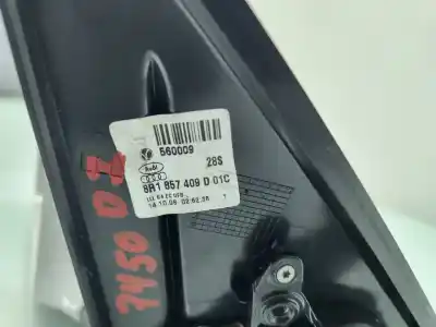 Second-hand car spare part left rearview mirror for audi q5 (8r) 3.0 tdi oem iam references 8r1857409d  
