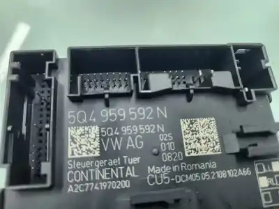 Second-hand car spare part electronic module for volkswagen t-roc 1.6 tdi oem iam references 5q4959592n  