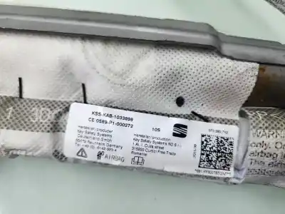 Автозапчастина б/у передня права подушка безпеки для seat leon (5f1) i-tech посилання на oem iam 5f3880742  