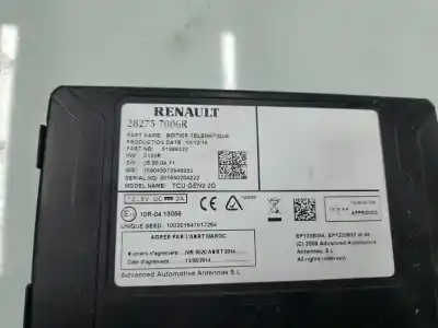 Peça sobressalente para automóvel em segunda mão  por RENAULT MEGANE IV BERLINA 5P  Referências OEM IAM 282757006R  