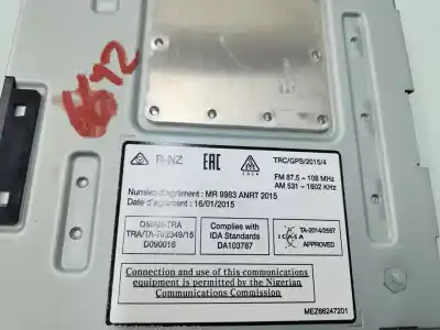 Peça sobressalente para automóvel em segunda mão  por RENAULT MEGANE IV BERLINA 5P  Referências OEM IAM 281159453R  