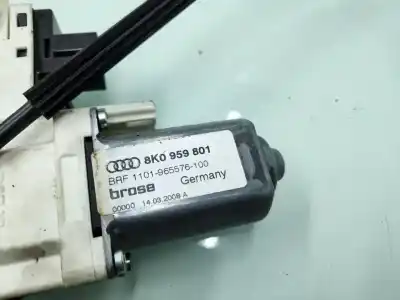 Peça sobressalente para automóvel em segunda mão elevador de vidros dianteira esquerda por audi a4 berlina (b8) básico referências oem iam 8k0959801