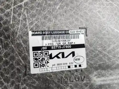 Second-hand car spare part trunk upholstery for kia xceed drive 160 cv / 118 kw oem iam references 85715j7800  