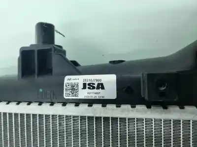 Second-hand car spare part water radiator for kia xceed drive 160 cv / 118 kw oem iam references 25310j7800  
