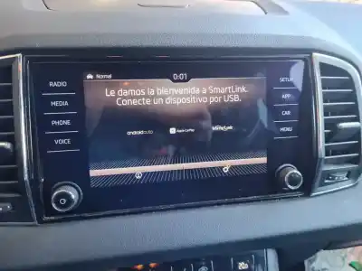 Автозапчастина б/у багатофункційний дисплей для skoda karoq (nu) ambition 4x4 посилання на oem iam 565919605c  