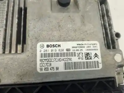 Peça sobressalente para automóvel em segunda mão centralina de motor uce por peugeot 208 access referências oem iam 9805947580